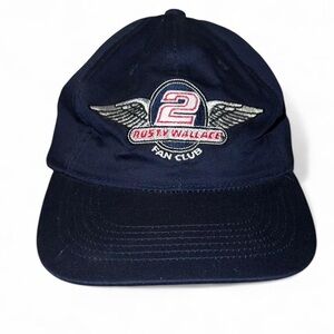 NASCAR Rusty Wallace Chase Authentics Navy Blue Cap